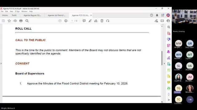 Public commenter asks about warrant 16046, a lease believed tied to Arizona State Land Department