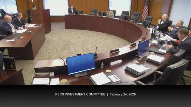 PERS committee authorizes RFPs for investment consultants, including alternatives specialist