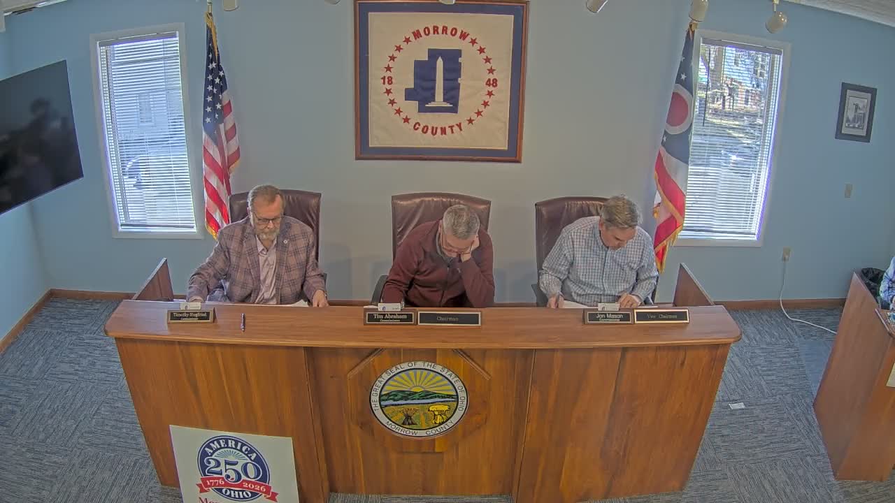 Morrow County approves routine bills, payments and replacement checks