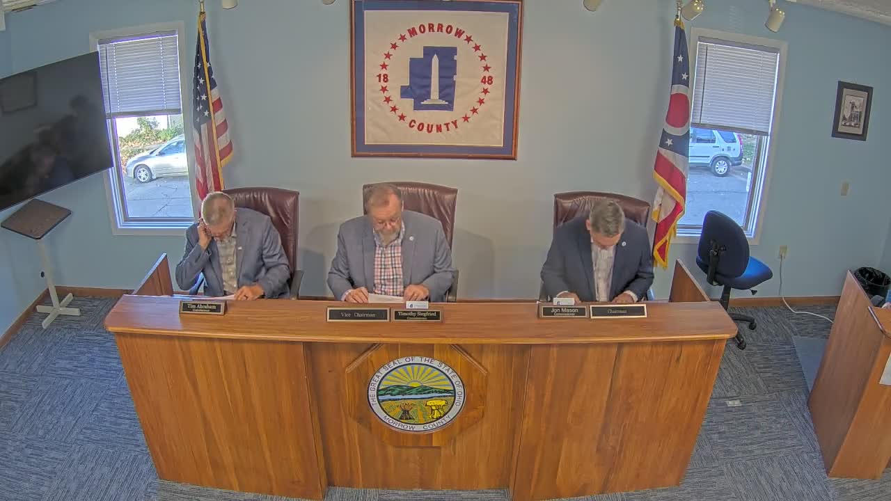Morrow County commissioners increase postage appropriation, approve consent agenda and infrastructure requests