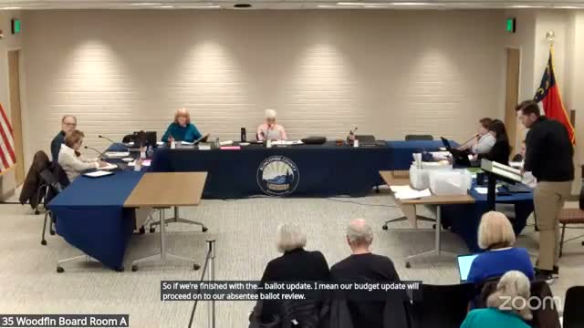 Board reviews 227 absentee ballots, moves four pending ballots for final approval at next meeting
