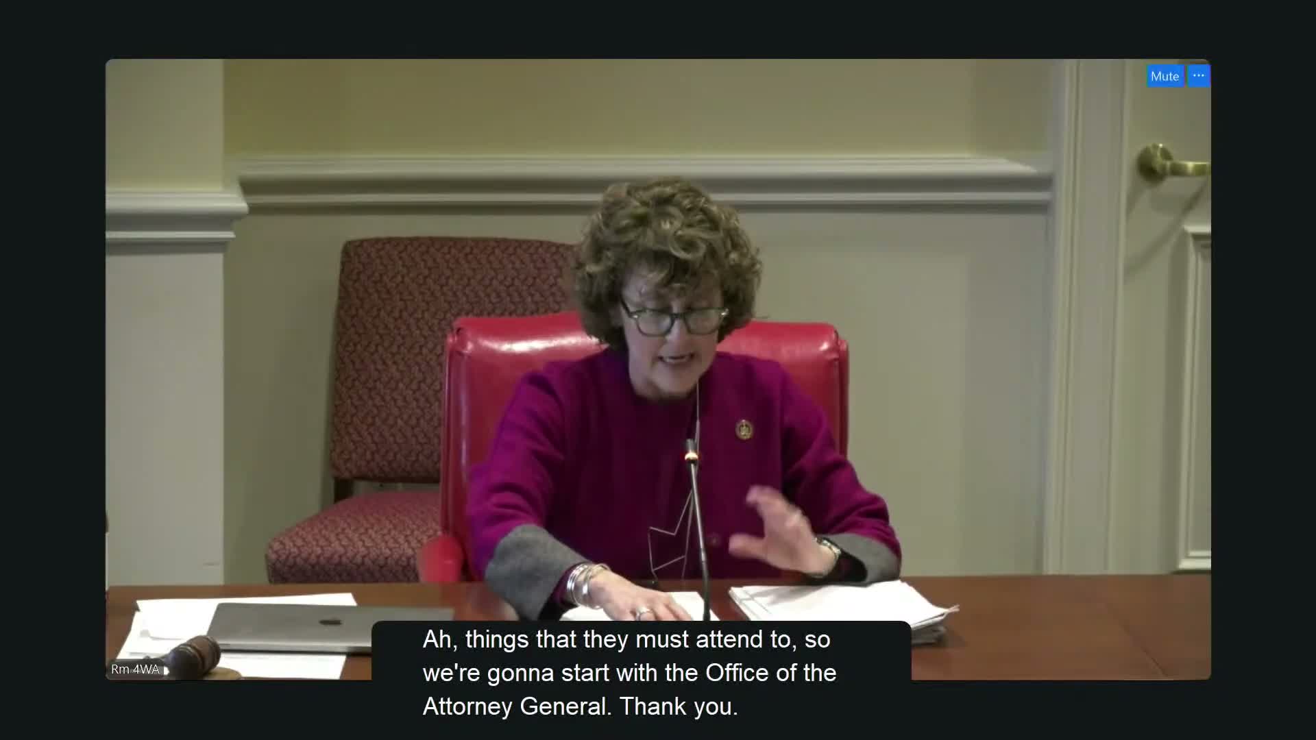 Attorney General Defends OAG Budget, Urges Rejection of Training Cut and Outlines Enforcement Fund Plan