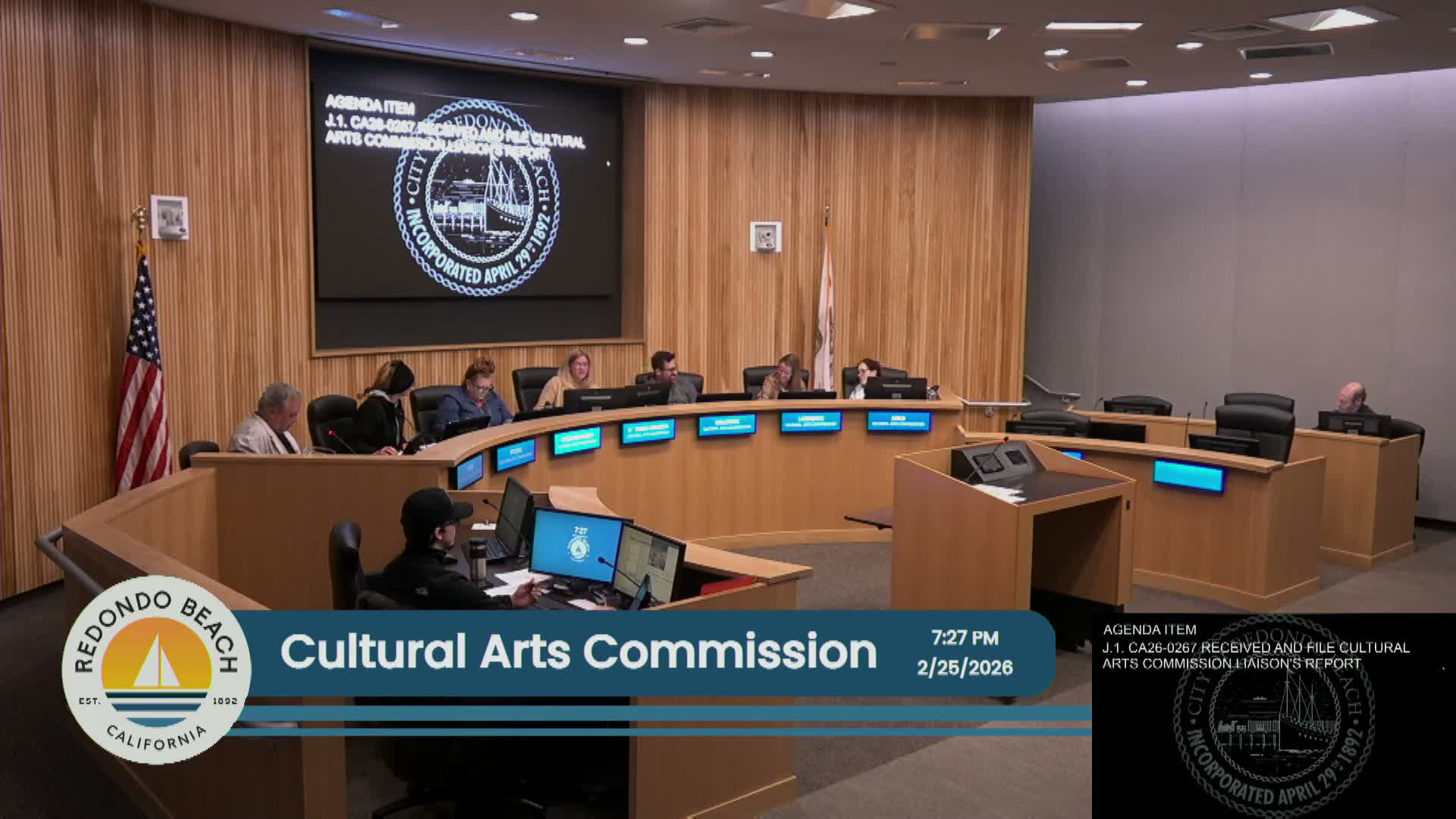 Cultural Arts Commission advances Esplanade public-art plan, hears funding update and public concerns