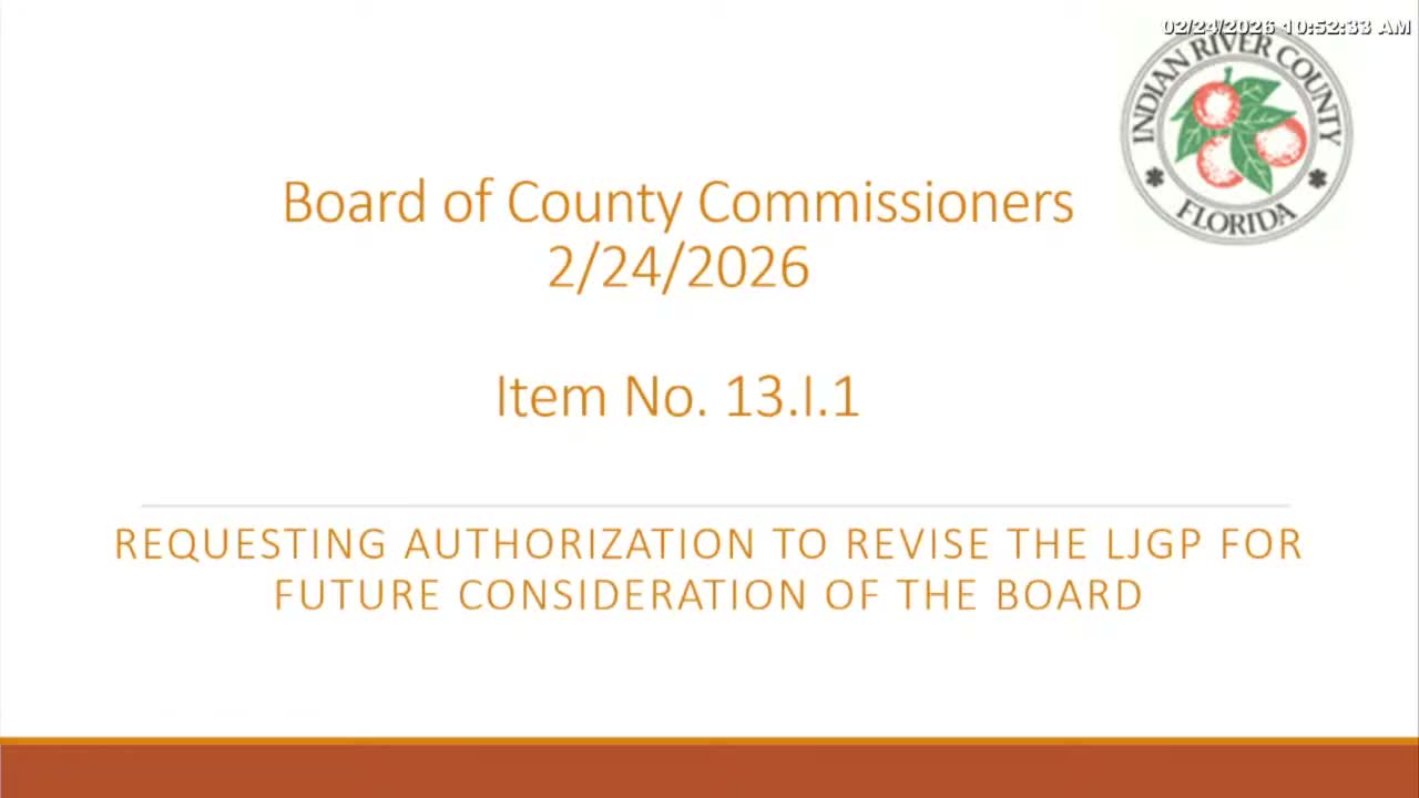 Commission authorizes staff to revise local jobs grant program after 10-year review