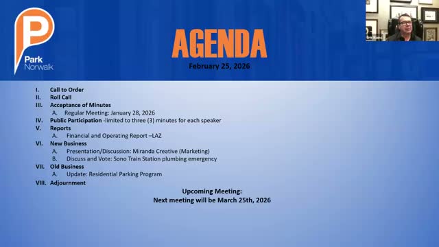 Miranda Creative outlines marketing strategy to boost Norwalk events and Park Norwalk use