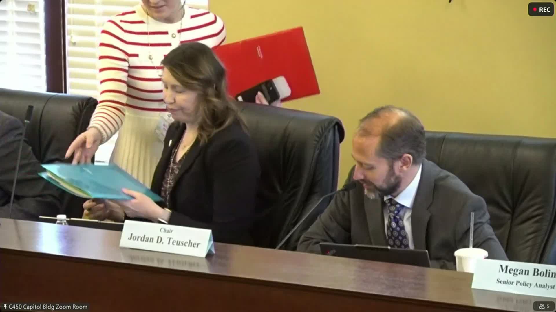 House committee approves optional bill-tracker field to record legislation origins