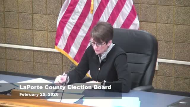 Election board approves absentee ballot procedures, keyholder designations and asks staff to coordinate MicroVote presentation with county officials
