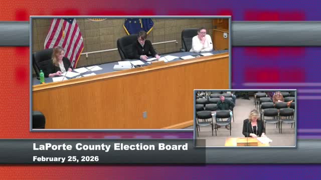 LaPorte County Election Board grants several party-filed challenges, continues a major residency hearing