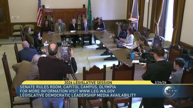 Legislative leaders cite long‑term care workforce strains, point to education and licensure efforts