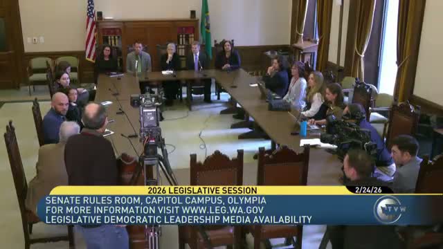 Leaders expect House Finance to alter millionaires tax with greater tax reductions; concordance, not conference, preferred