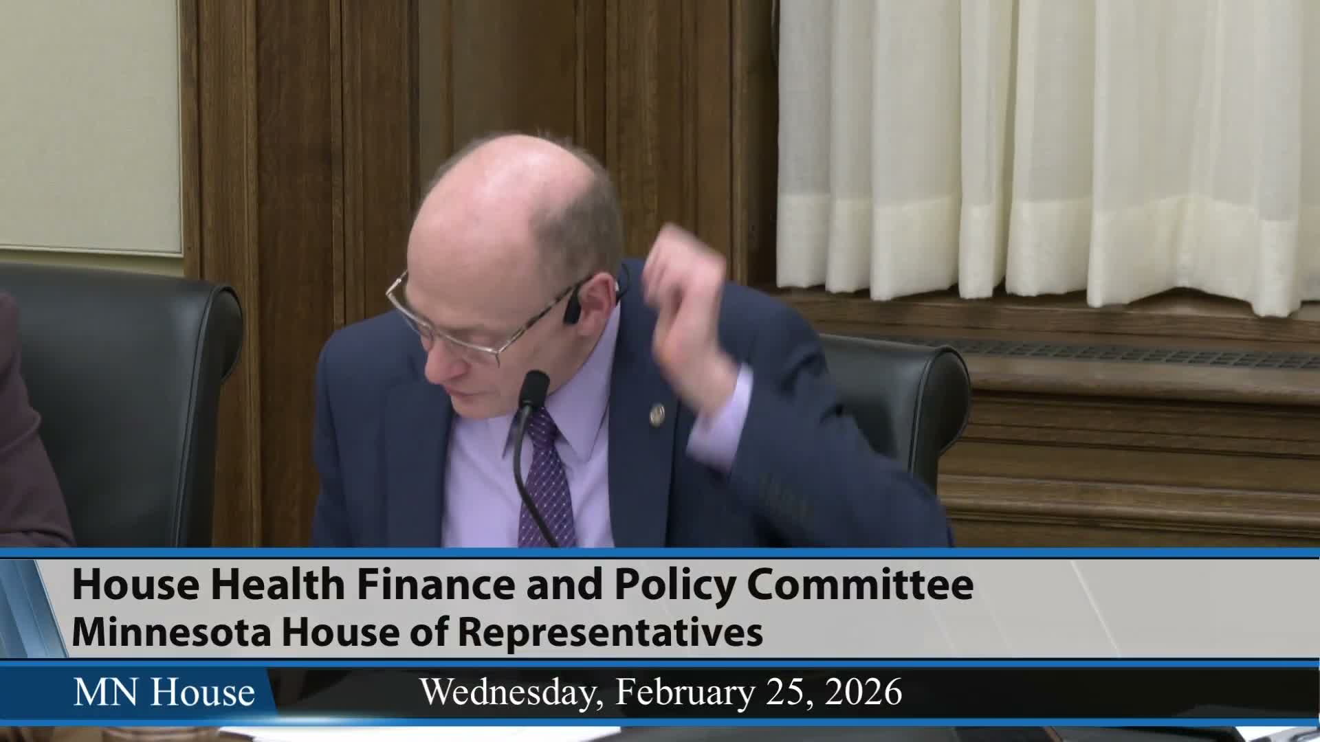 Minn. committee advances bill to raise third-party medical-record fees, adopts amendments and lays bill over