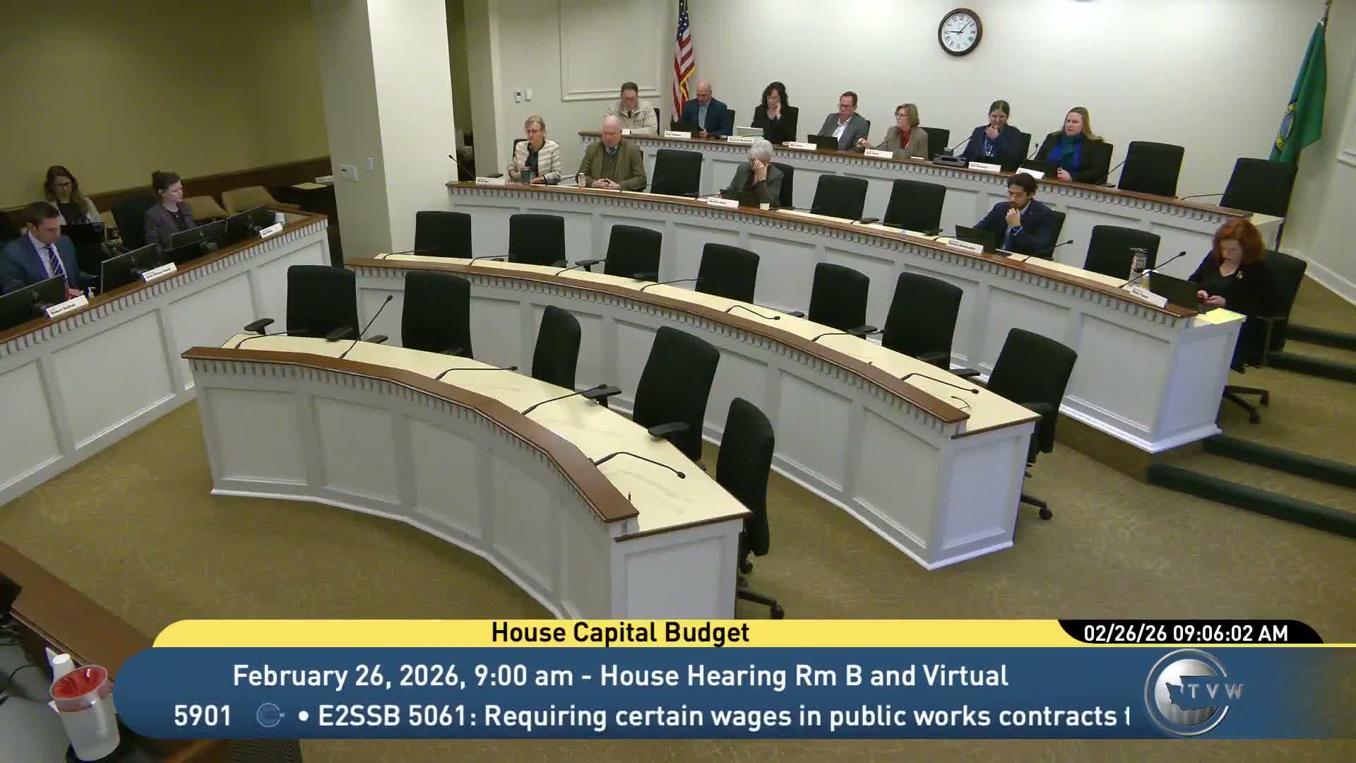 Committee hears debate on annualizing prevailing-wage adjustments for public works; proponents and contractors disagree on predictability and fiscal impact