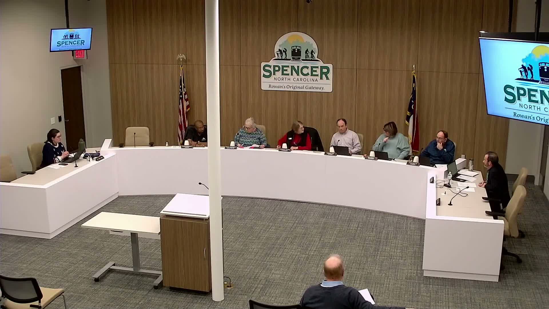 Spencer board debates moving pre‑agenda start from 5:30 p.m. to 6 p.m.; decision deferred to Dec. 10
