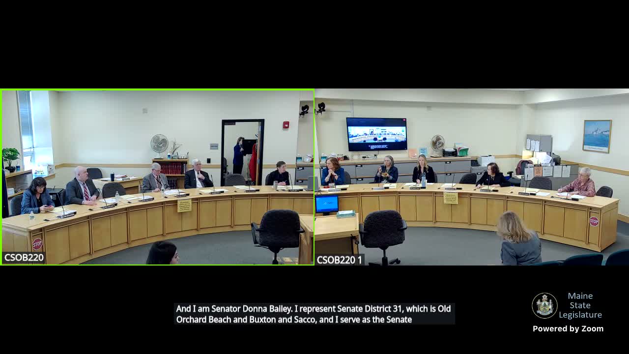 Committee reopens LD 2189 to correct drafting placement, revotes and passes as amended