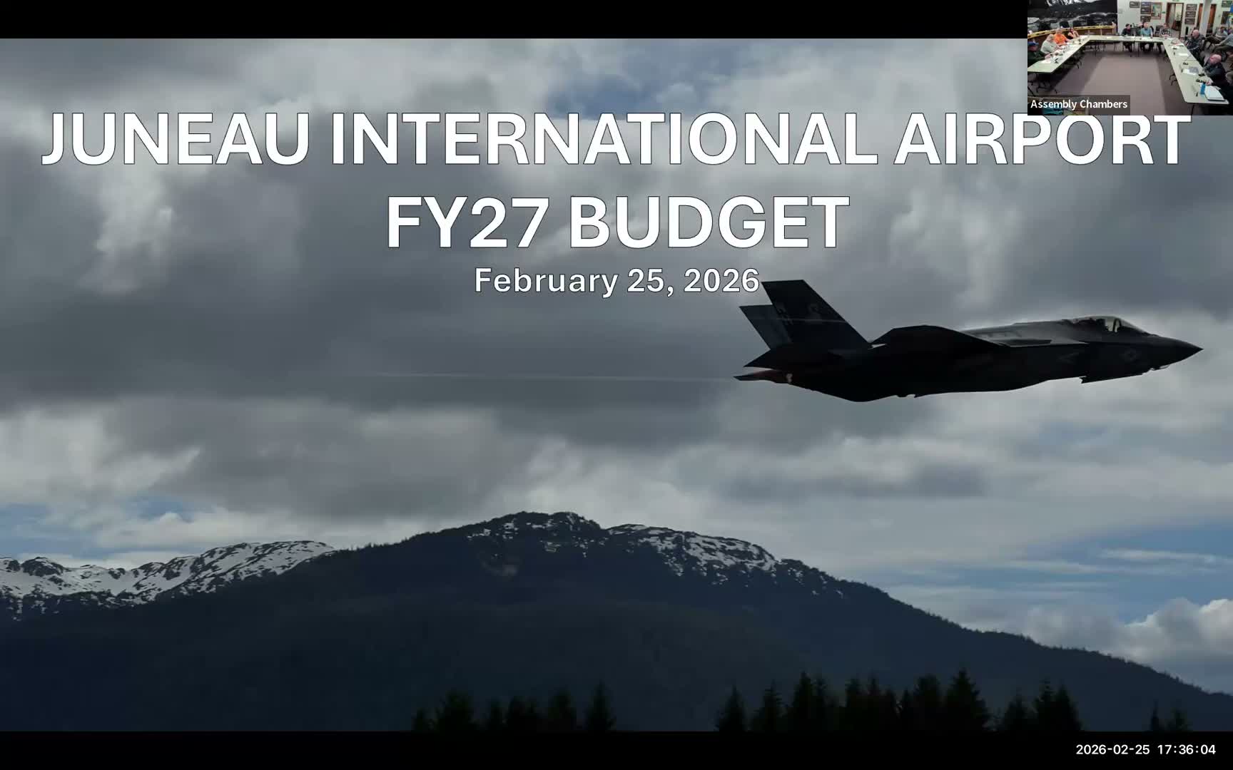Juneau airport presents FY27 budget, warns urgent need to secure a second ARFF truck