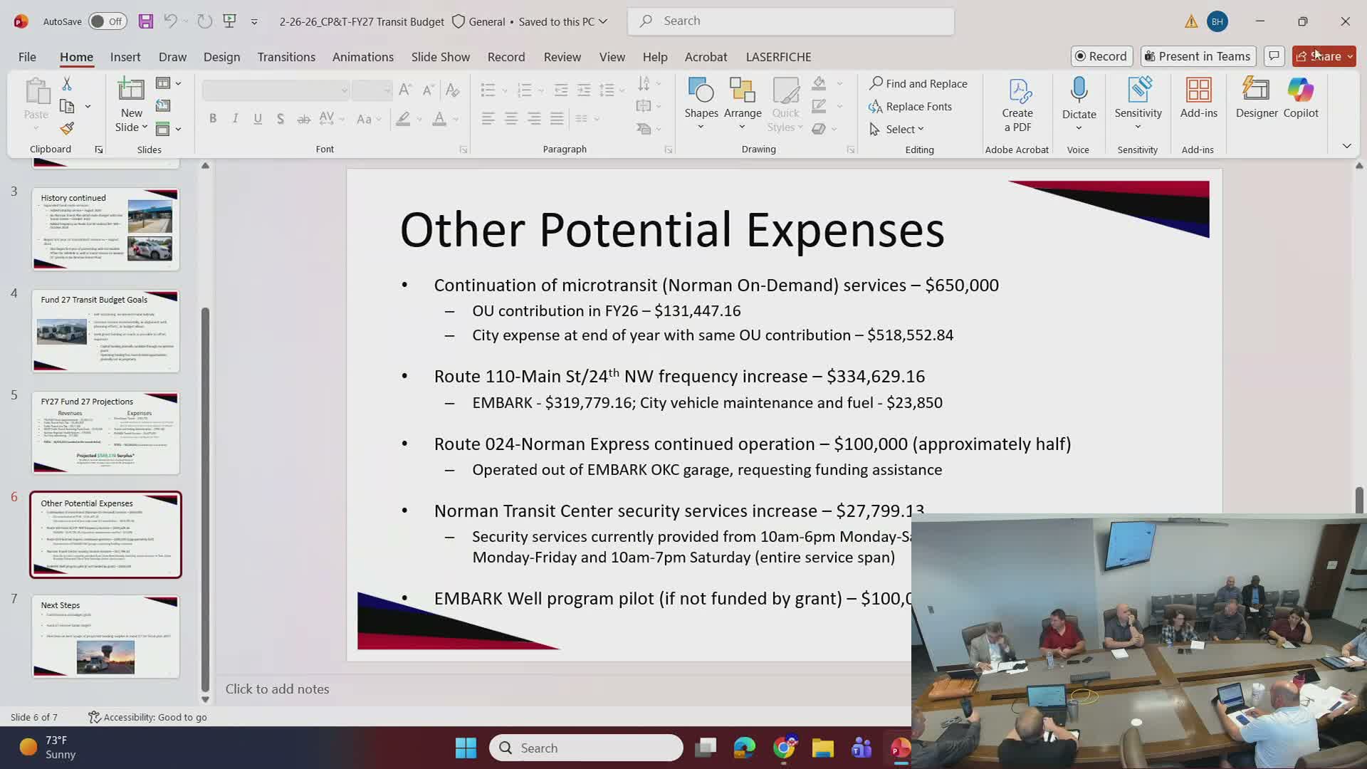 Norman committee debates downtown parking changes, courthouse access and future garage
