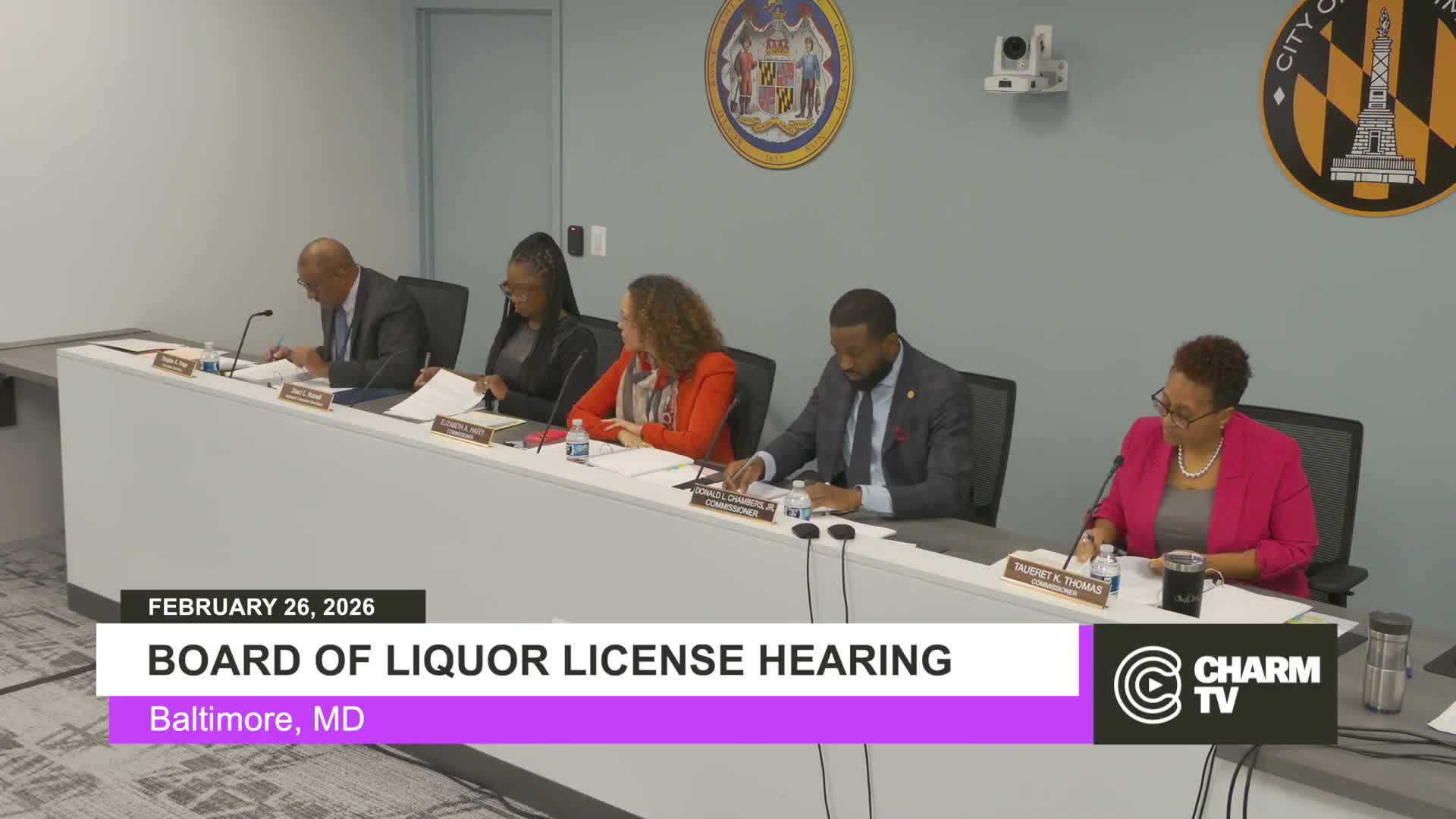 Baltimore liquor board approves multiple license transfers, hardship extensions and new permits