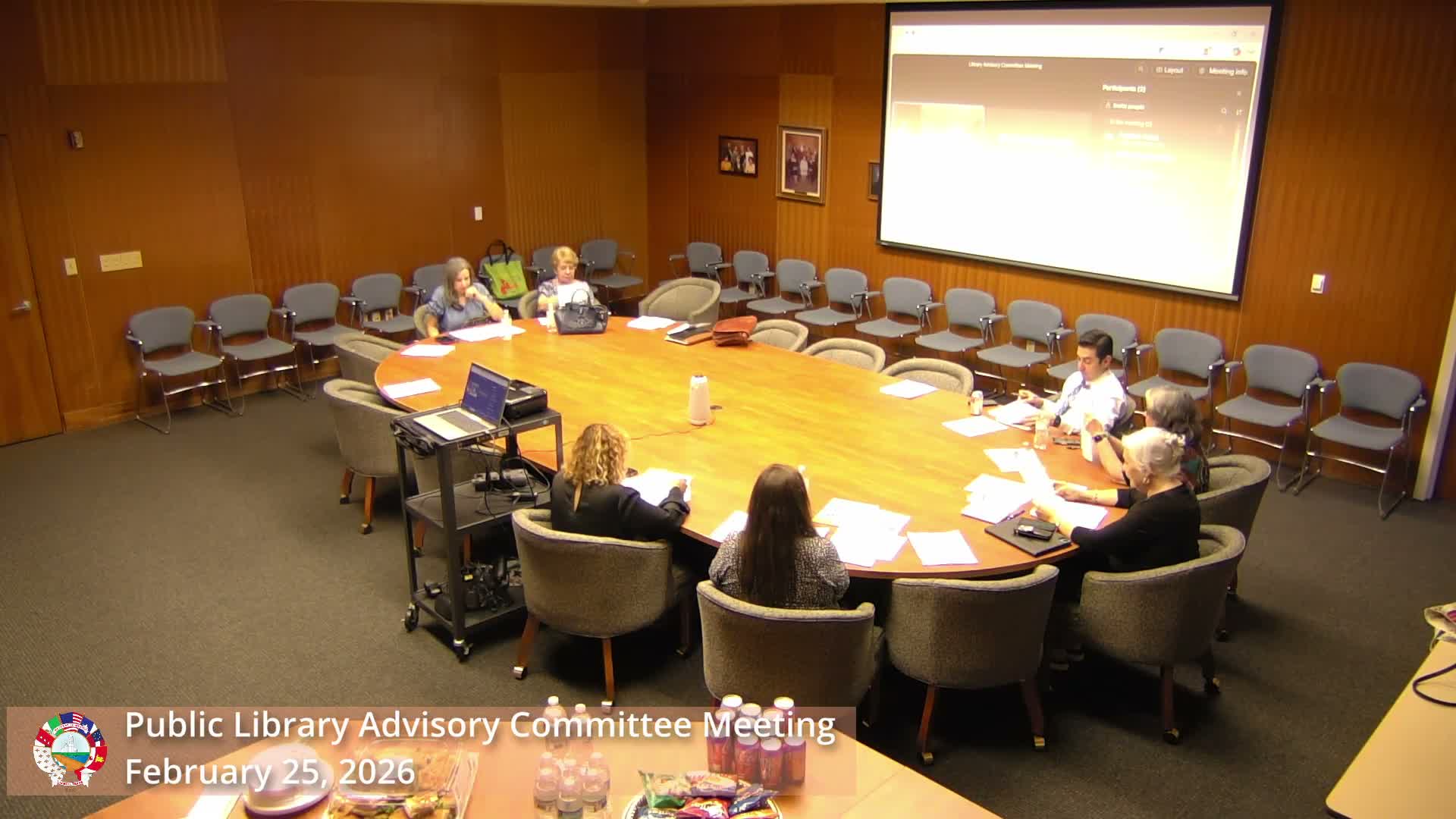 Library staff outline facilities checklist, legal kiosk usage and programming plans