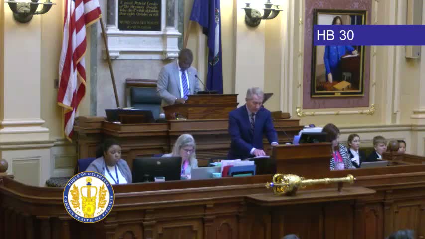 Virginia House passes budget (House Bill 30) after heated debate over taxes, RGGI and paid family leave