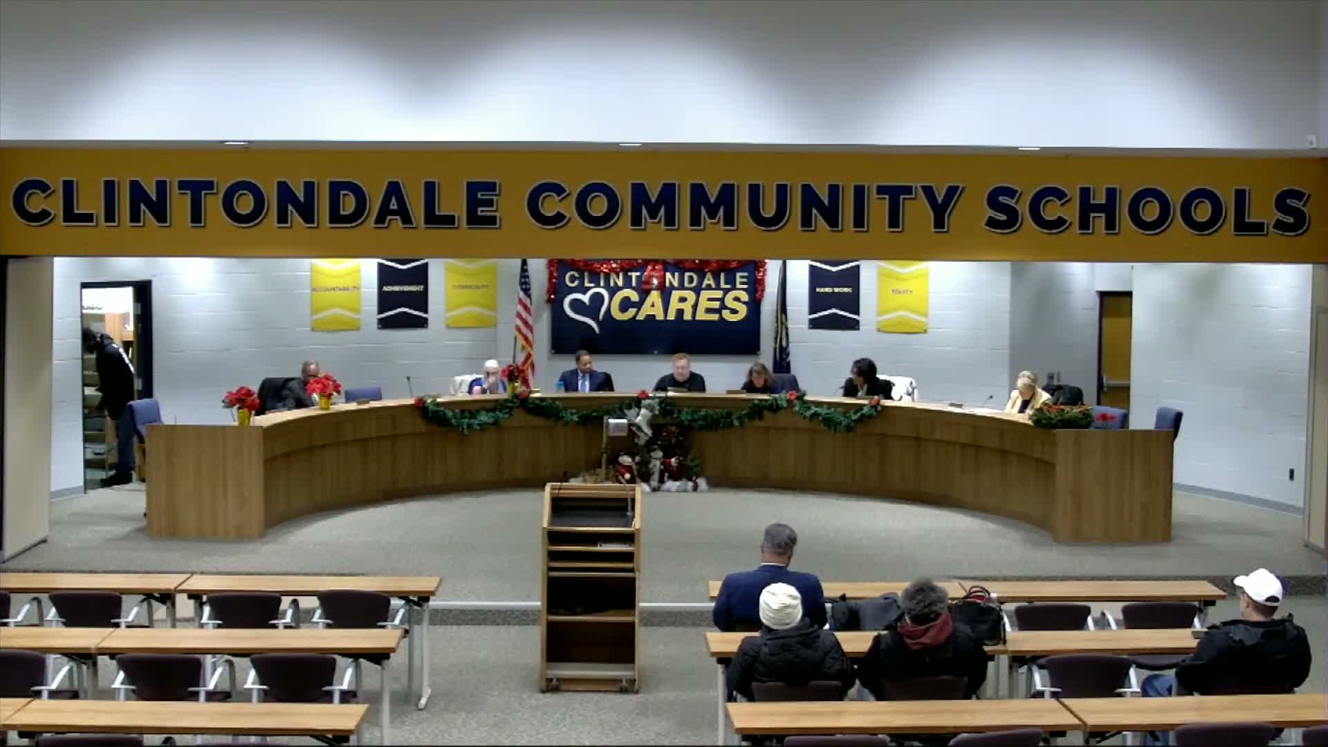 Vice president says she lawfully succeeded to Clinton Dale board presidency and demands record correction