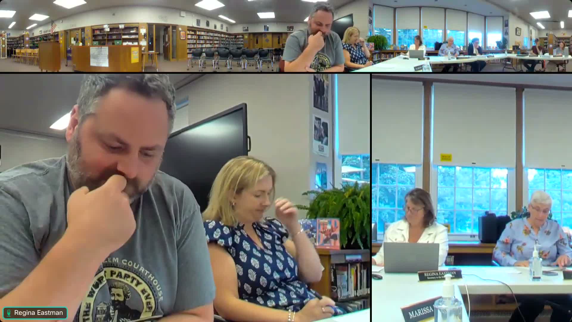 Board discusses evaluation platform and sets retreat date options