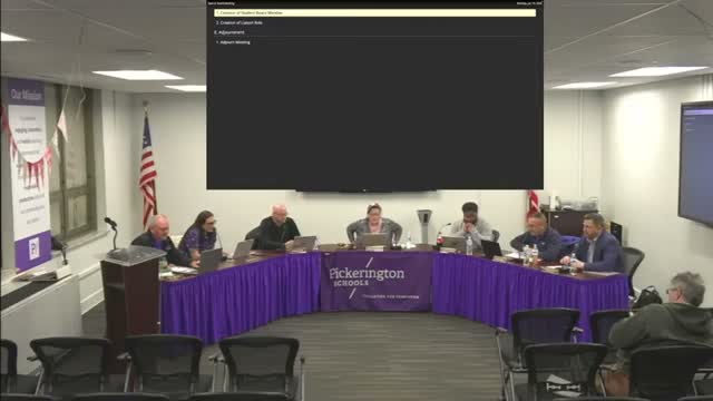 Pickerington board debates student liaison; asks superintendent's advisory council to weigh options