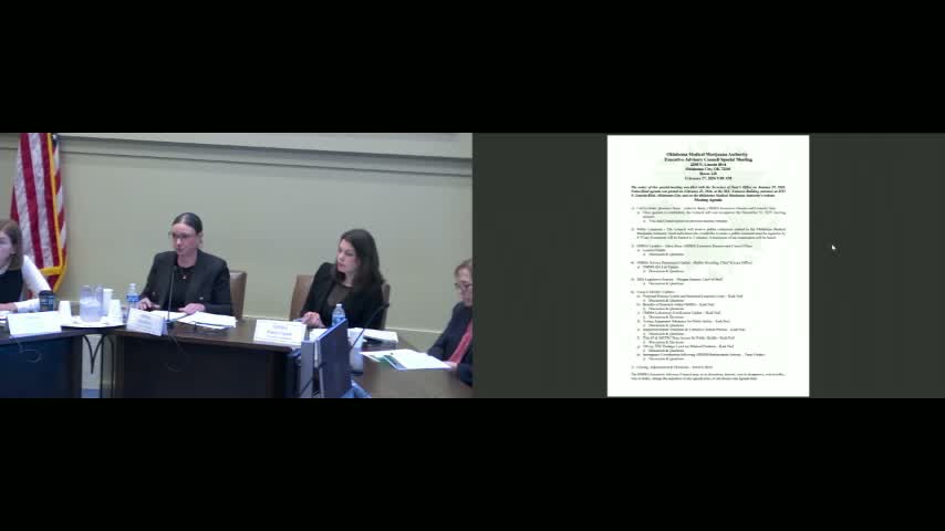 Advisory council debates proposed potency caps as bills move through the Legislature