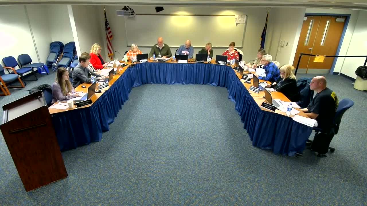 McGuffey School Board approves hires, organizational chart and Act 1 tax‑cap resolution