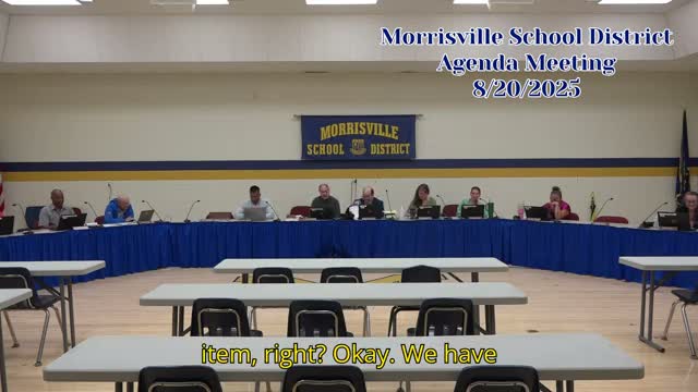 Morrisville board ratifies support‑staff contract with MESPA, 8–0