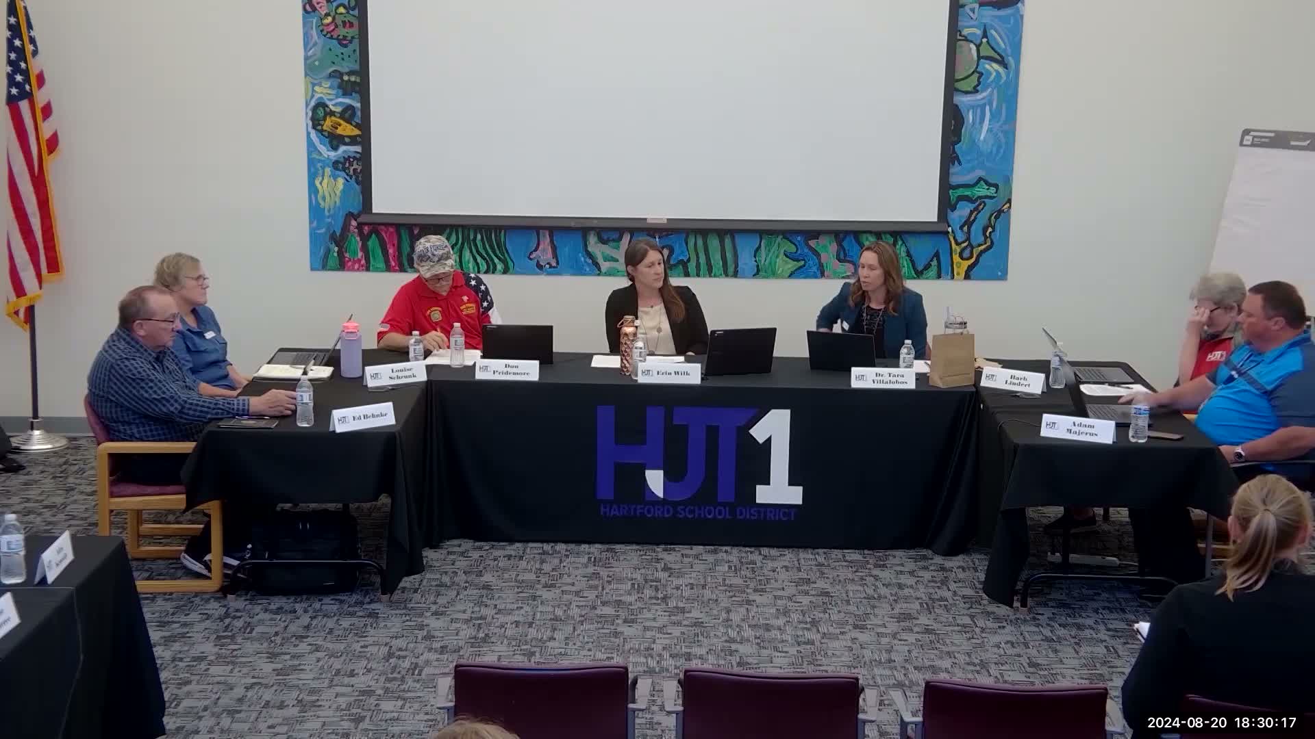 Hartford J1 board approves resolutions to place $8.2 million bond referendum on November ballot