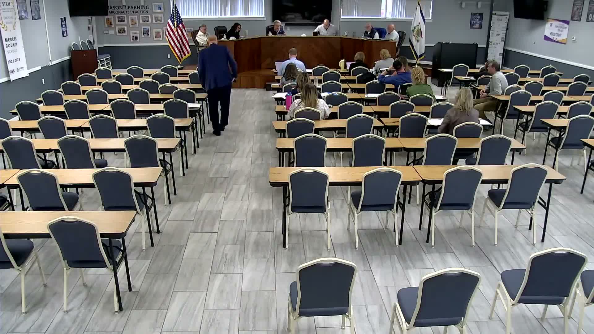 Mercer County Board of Education approves routine policies, personnel actions and project funding