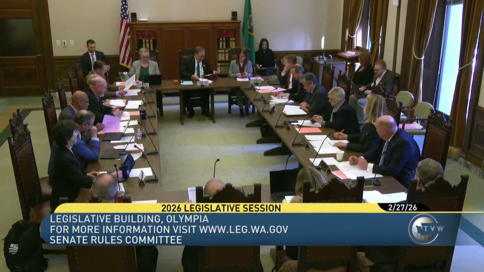 Senate advances a slate of house bills to the floor in a single session