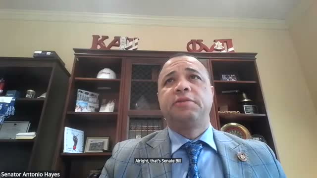 Senator Tarr seeks expansion of stop‑sign monitoring pilot to Mount Washington community