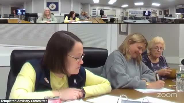 Templeton advisory committee appoints April as new clerk