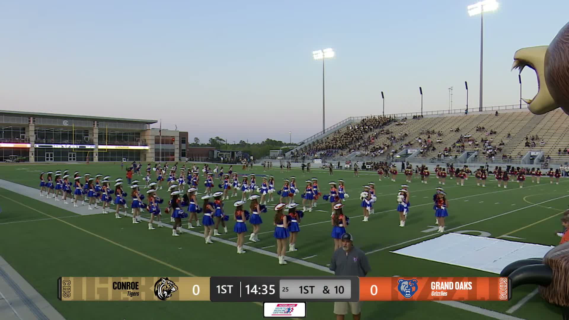 CONROE ISD broadcast is a sports event; not eligible for civic coverage