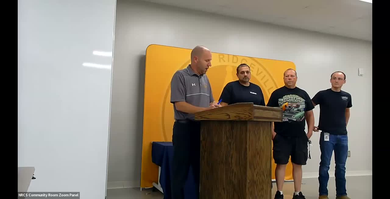 Board honors mechanics after district buses pass all state inspections