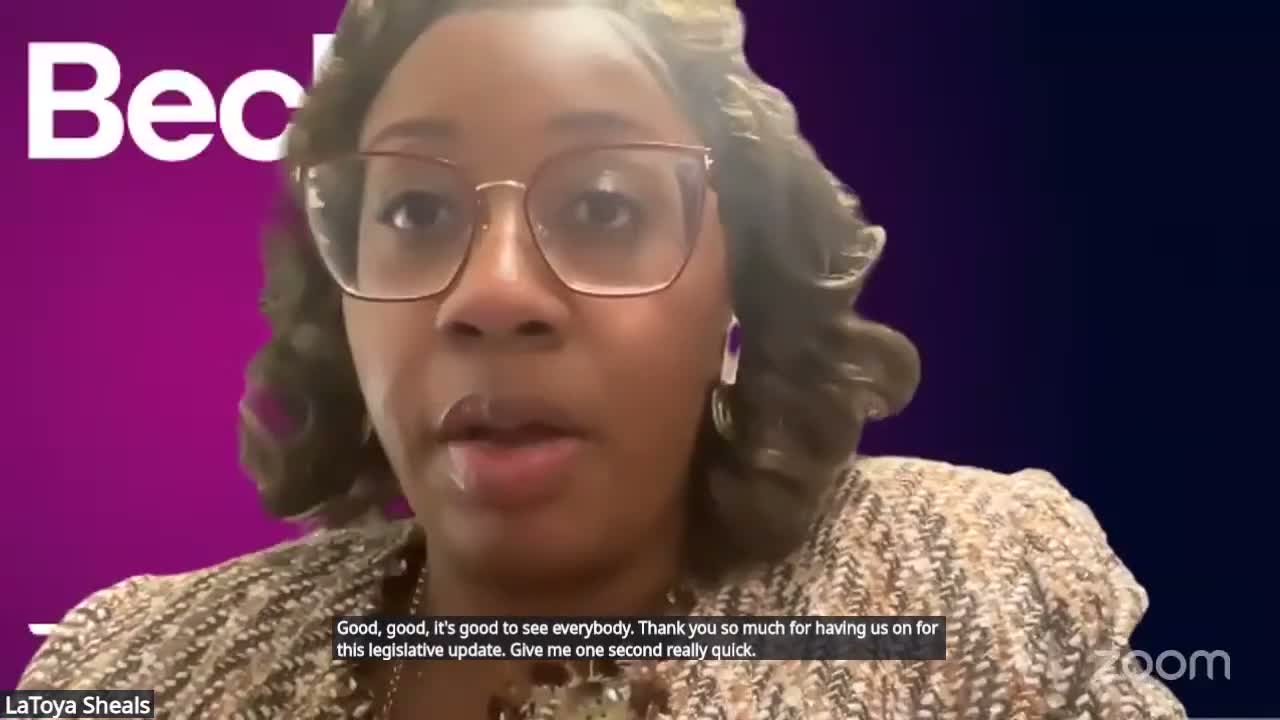 City lobbyists brief commission: property-tax measure passed the House, local requests partially funded