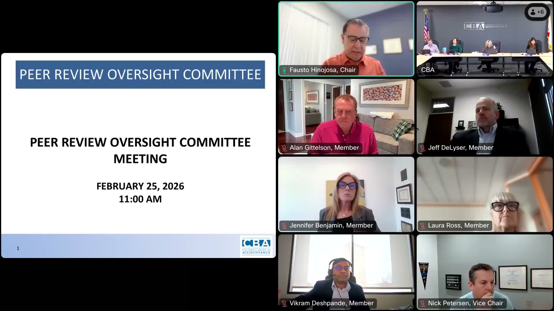 PROC approves minutes and 2025 annual report; delegates final edits to chair