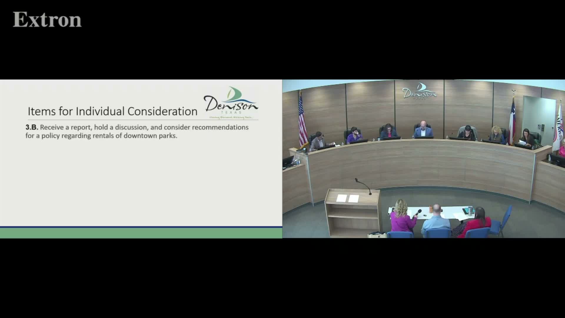 Advisory board lays out rules and fees for Heritage Park use, suggests promotion committee draft policy