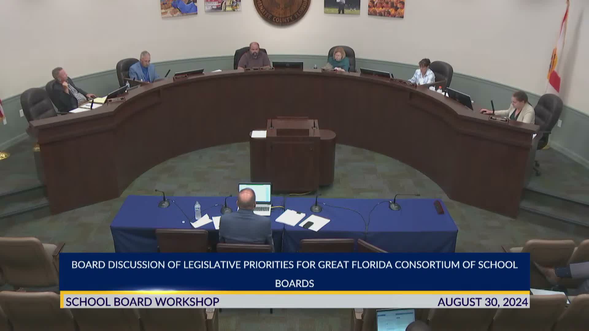 Board narrows focus for near‑term legislative asks; charter liability and sovereign immunity flagged