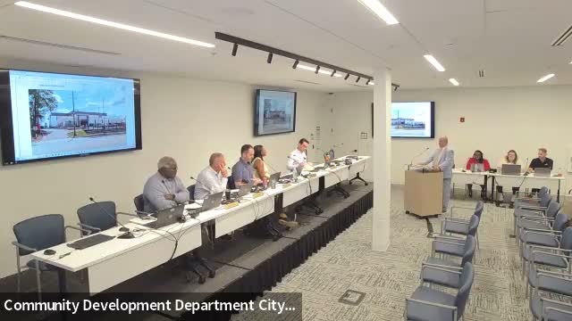 Board waives window‑transparency requirement for Beaufort Highway storage facility, approves mural alternative