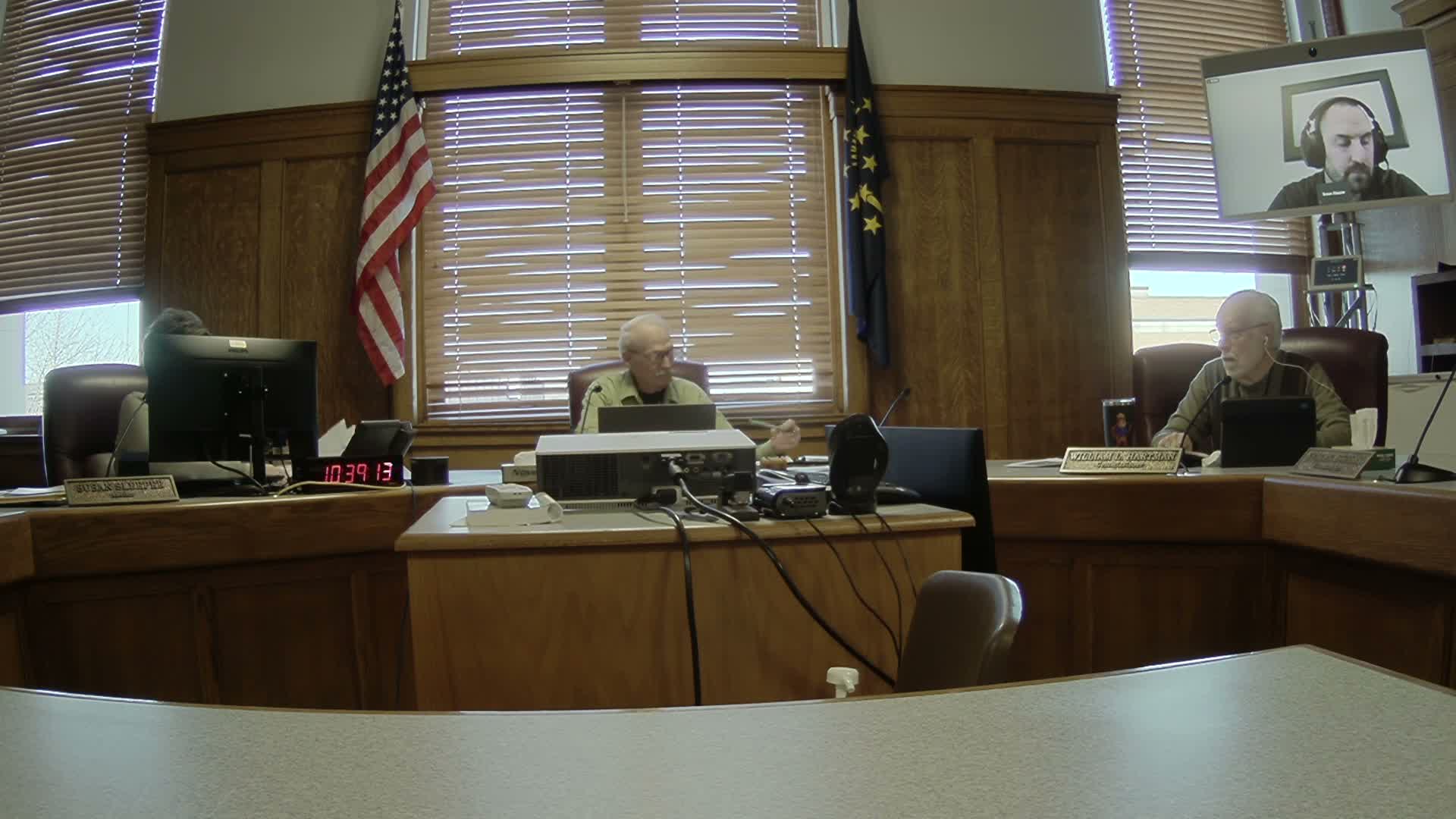 Commissioners form ordinance-review committee; discuss moratorium on data centers and related technologies