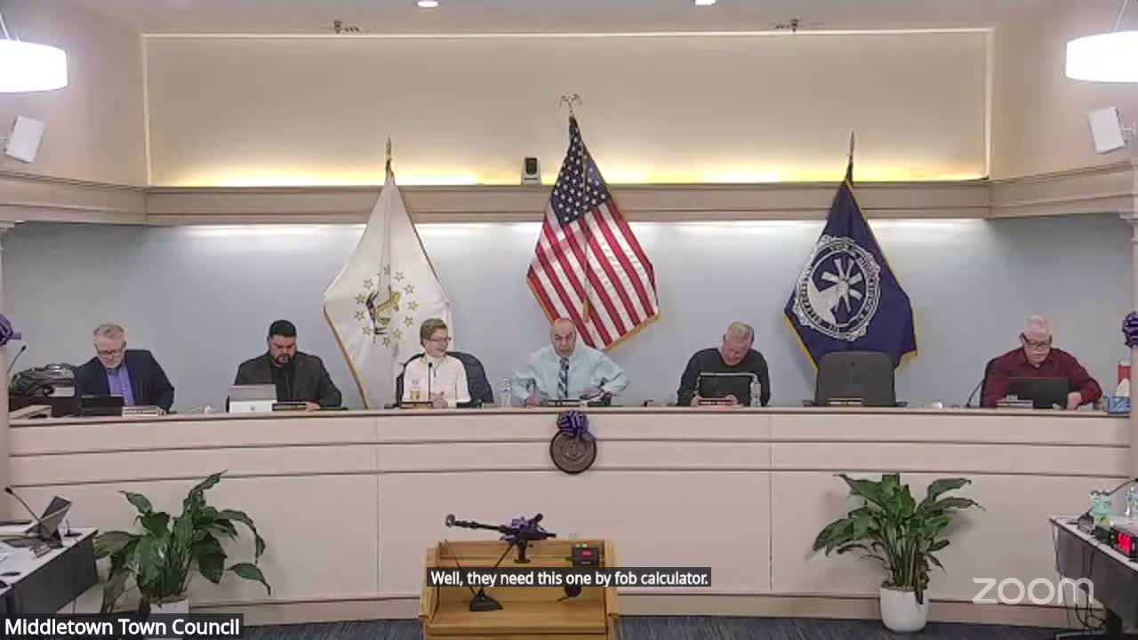 Middletown council recesses into executive session to discuss firefighters’ contract and West Main Road land purchase