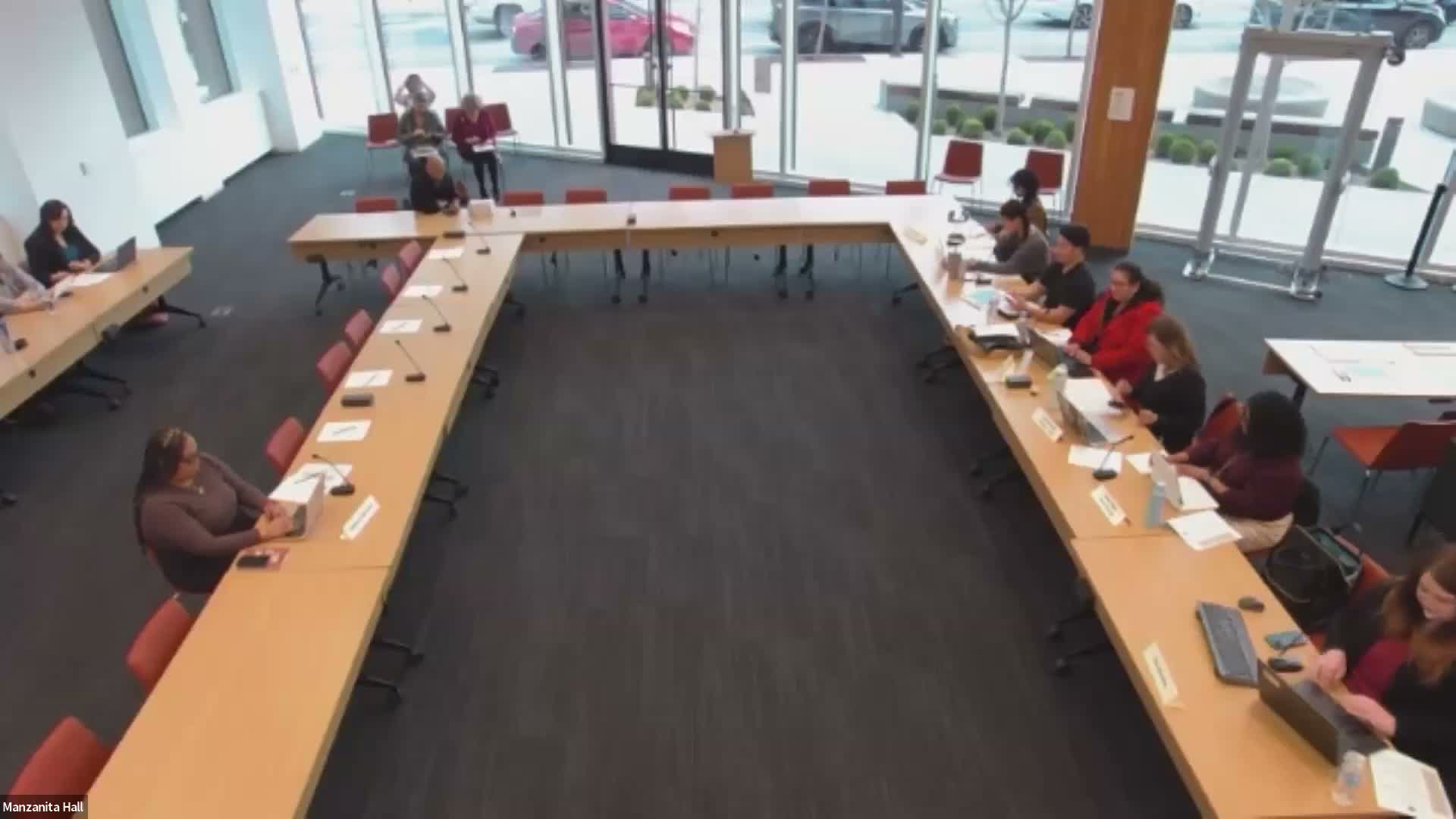 Probation, public defender and DA report case counts and staffing changes; commissioners flag housing and redaction concerns