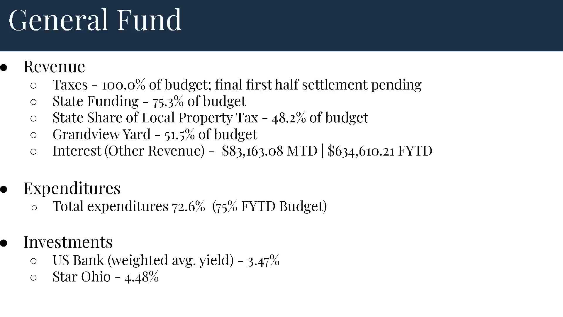 Treasurer warns proposed state carryover cap could force districts to 'use it or lose it'