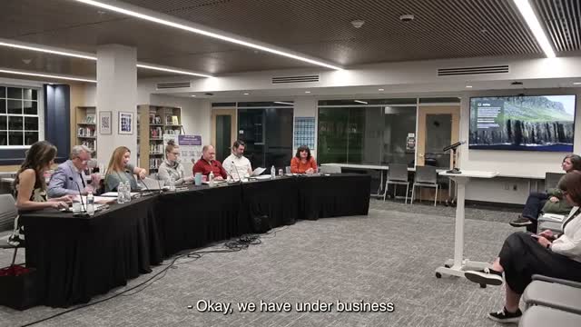 Board approves bundled business and personnel items; co-curricular item 3 passes with one abstention