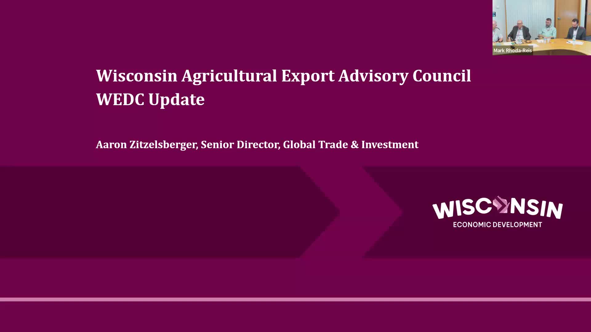 WEDC details IMAG/WIAE grant windows and export supports; Oct. 31 application deadline announced