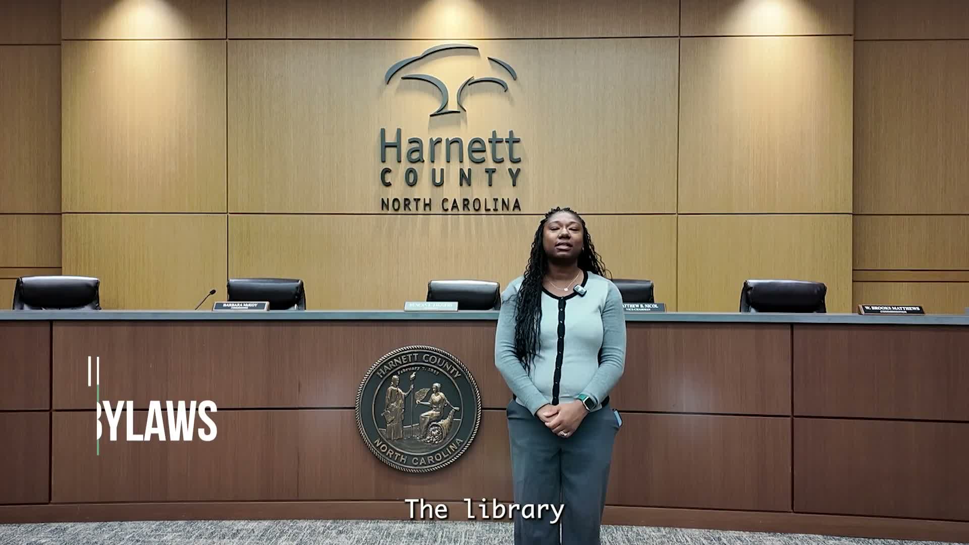 Harnett County library director asks board to consider bylaws wording change