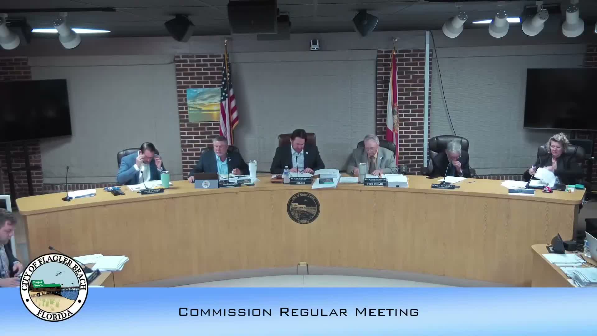 Flagler Beach roundup: lease amendment, pier monitoring, dock and pond work, training‑room award and other votes