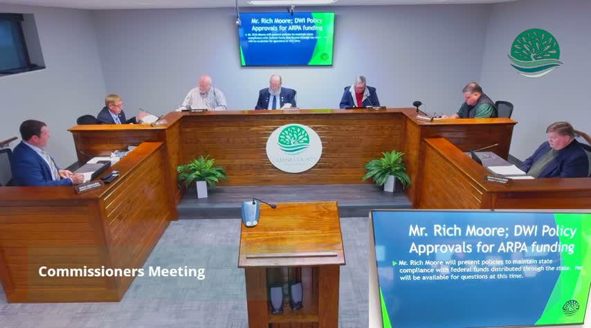 Greene County adopts state ARPA funding policies for record retention, nondiscrimination and cost principles